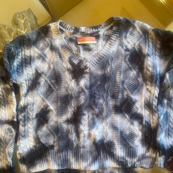 Anthropologie Pilcro V Neck Sweater Size Small - Picture 1 of 4